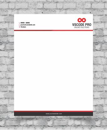Bond sheet Multi colour letterhead printing