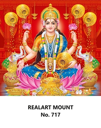 R717 Lord Lakshmi  Daily Calendar Online Printing 2025