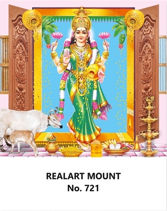 R721 Lord Lakshmi  Daily Calendar Online Printing 2025