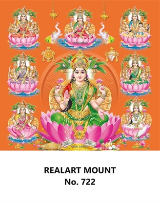 R722 Ashta Lakshmi  Daily Calendar Online Printing 2025