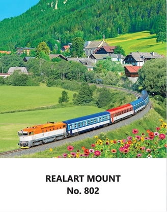 R802 Train Scenery Daily Calendar Online Printing 2025 