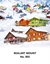 R805 Snow House Scenery Daily Calendar Online Printing 2025