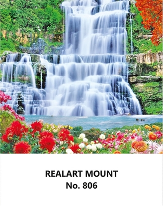 R806 Falls Scenery Daily Calendar Online Printing 2025
