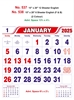 Click to zoom R538 English (F&B)  Monthly Calendar Print 2025