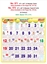 R572  Tamil (F&B) Monthly Calendar Print 2025